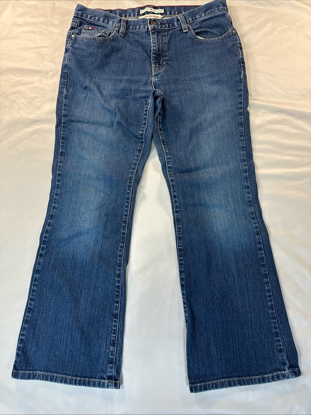 Tommy Hilfiger Men’s 33x29 Low Rise Flare Blue Jeans
